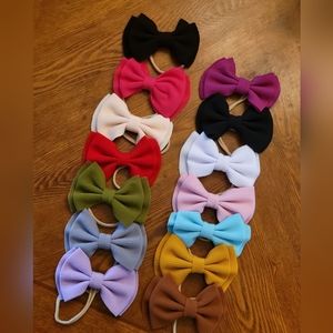 14 pc. Assoerted bow headband set